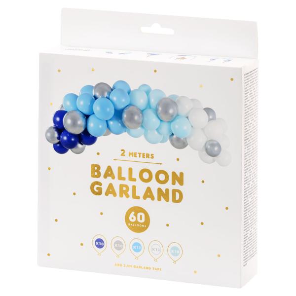 Ballonggirlander Sett Blå