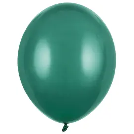 Sterke Ballonger Flaskegrønn Pastell 27 cm