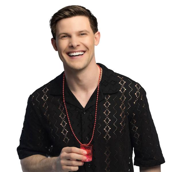 LED Shotglass Halskjede