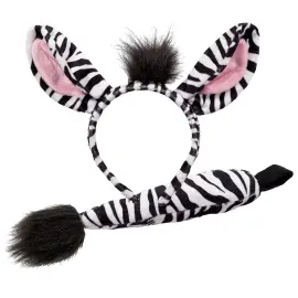 Sebra Ører og Hale Tilbehørskit