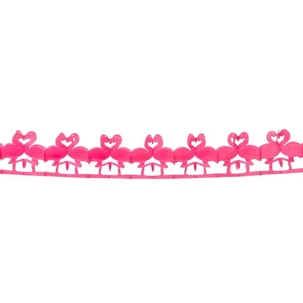 Papirgirlander Flamingo