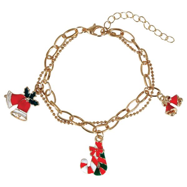 Armbånd med Julecharm