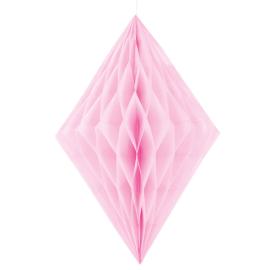 Hengende Honeycomb Diamant Rosa