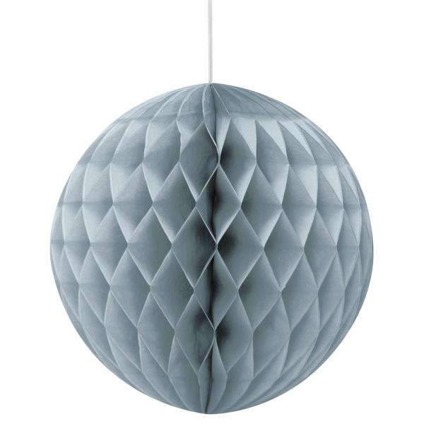 Hengende Honeycomb Ball Grå