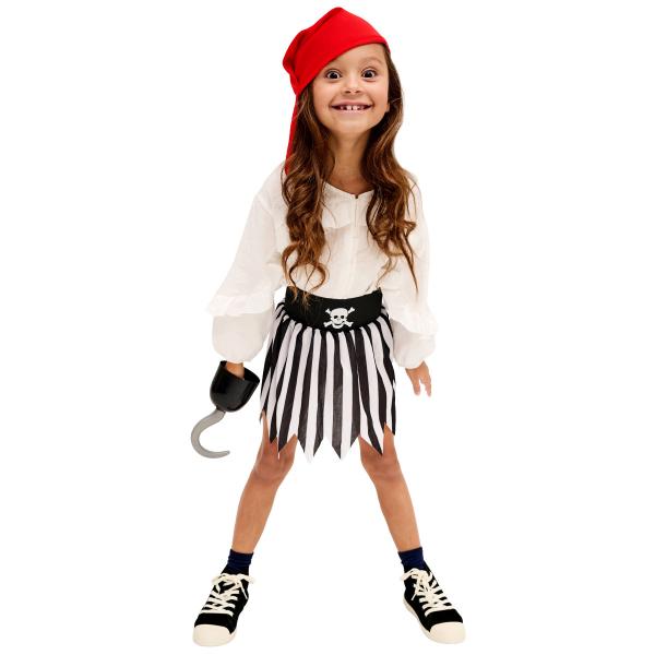 Piratkostyme Skjørt og Bandana Barn
