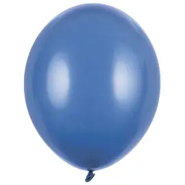 Sterke Ballonger Marinebl&aring; Pastell 23 cm 100-pakning