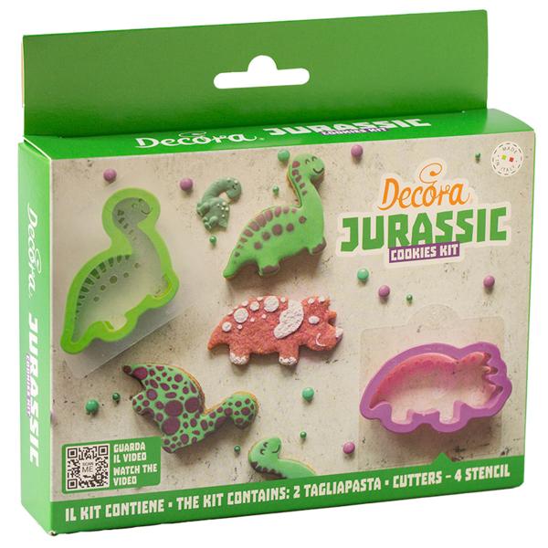 Dinosaurer Kakeformer/Bakemaler 6-pakning
