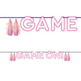 Happy Birthday Banner Gamer Party