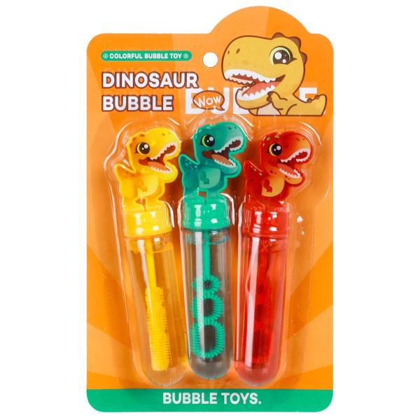 Såpebobler Dinosaur 3x35 ml 14 cm 3-pakning