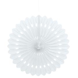 Hengende Honeycomb Vifter Hvite
