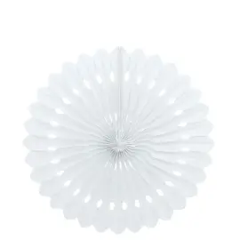 Hengende Honeycomb Vifter Hvite