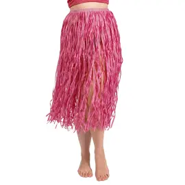 Rosa Hawaii Hula Skj&oslash;rt 77 cm