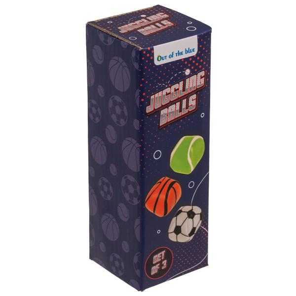 Sjongleringsballer Sport 5 cm 3-pakning