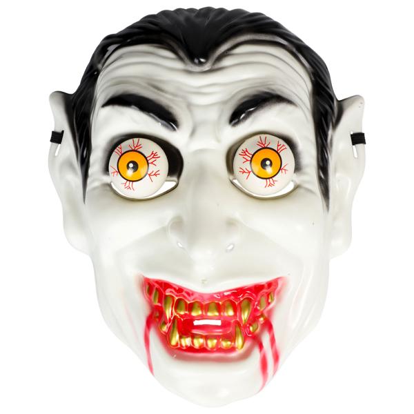 Gal Vampyrmaske med Bevegelige Øyne