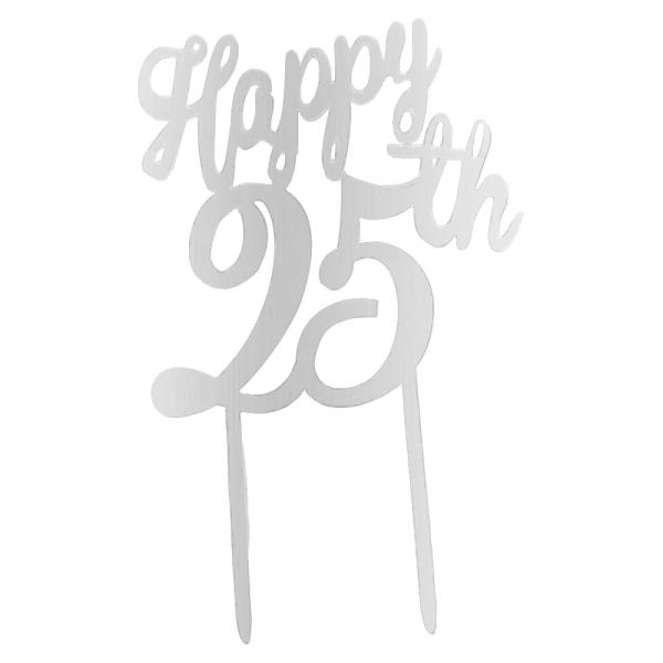 Happy 25th Kakepynt