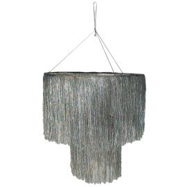 Takdekorasjon Sølvfolie Frynser 50 cm