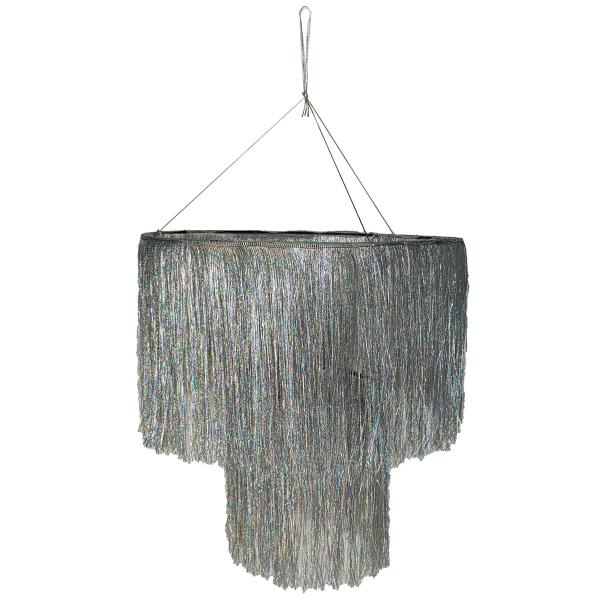Takdekorasjon Sølvfolie Frynser 50 cm