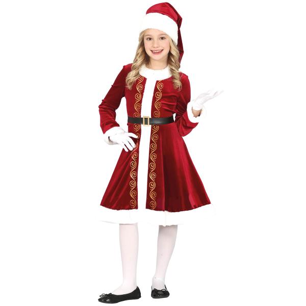 Nissemor Julekostyme Mørkerød Barn