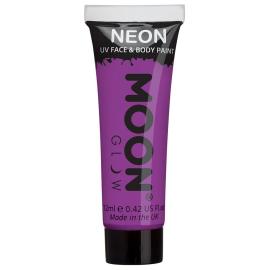 Moon Glow Neon UV Kropps- & Ansiktsfarge Intensiv Lilla