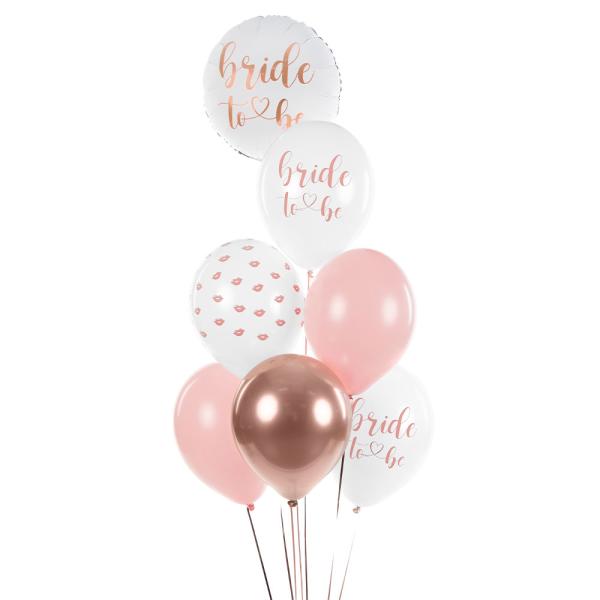 Bride To Be Ballong Hvit