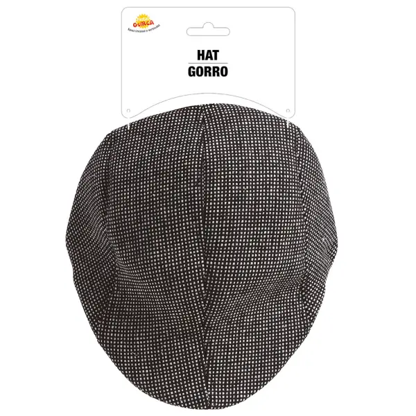 Gammelmannshette Svart og Hvit