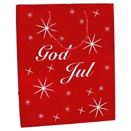 God Jul Gavepose R&oslash;d Mellomstor