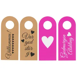 Dørskilter Valentines Day