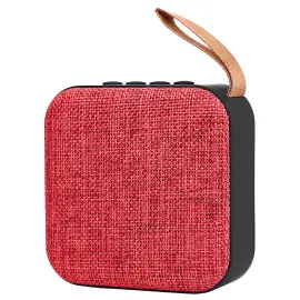 Firkantet Bluetooth H&oslash;yttaler R&oslash;d