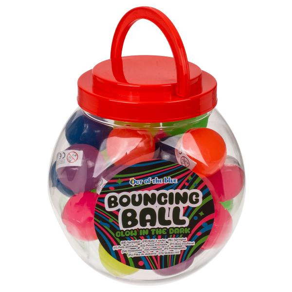 Selvlysende Sprettball 4,5 cm