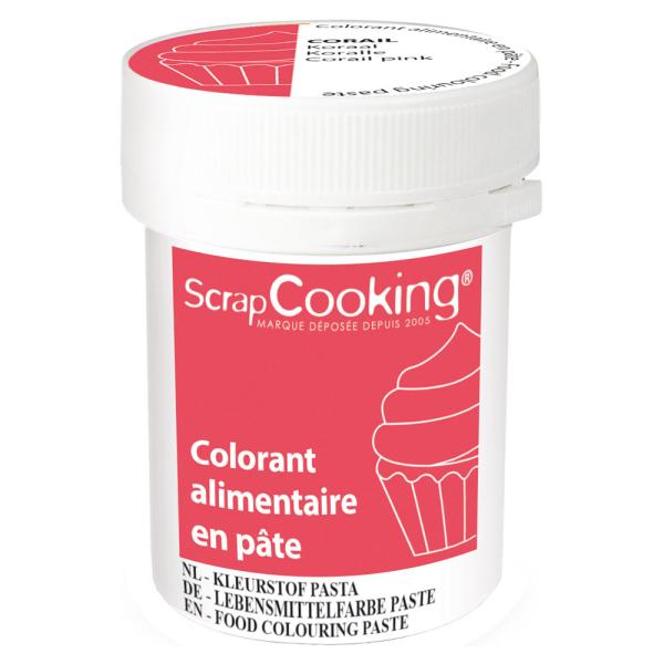 Pastafarge Korallrosa ScrapCooking