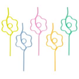 Swirly Straws Sugerør 5-pakning