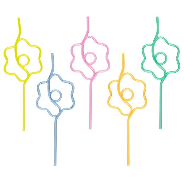 Swirly Straws Sugerør 5-pakning