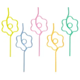 Swirly Straws Sugerør 5-pakning