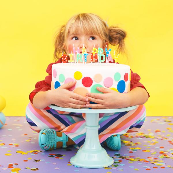 Happy Birthday Prikkete Kakelys