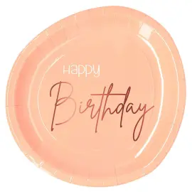 Happy Birthday Tallerkener Lyserosa