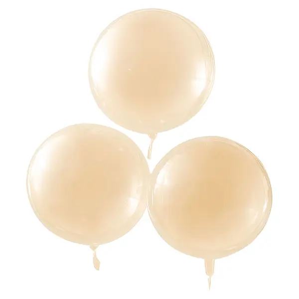 Runde Orb Ballonger Ombre Peach