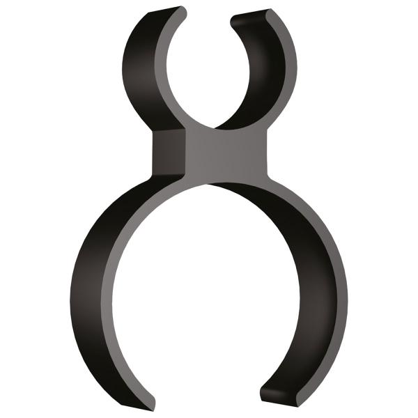 Isfakkelholder til Flaske Svart 4-pakning