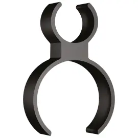 Isfakkelholder til Flaske Svart 4-pakning