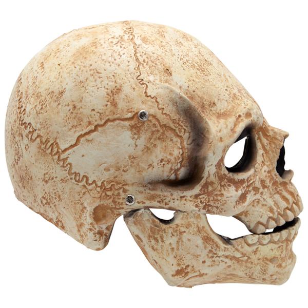 Latexmaske Hodeskalle med Bevegelig Kjeve