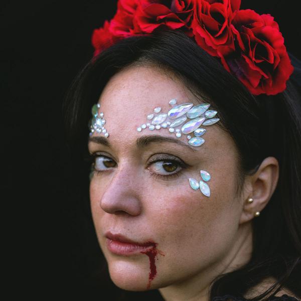 Face Jewels Glow in the Dark B