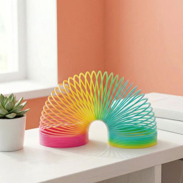 Slinky Flerfarget 13 cm