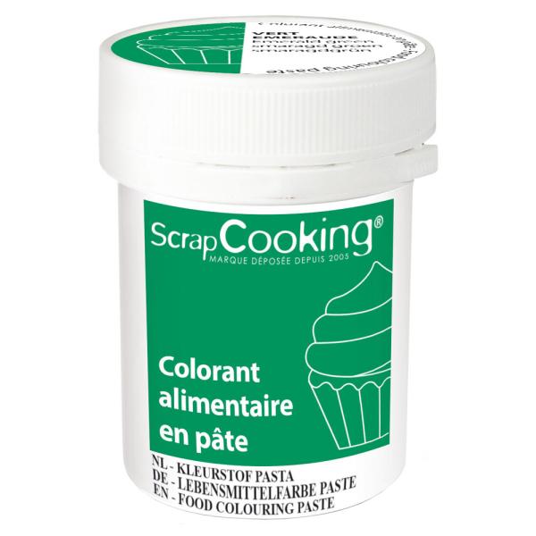 Pastafarge Smaragdgrønn ScrapCooking