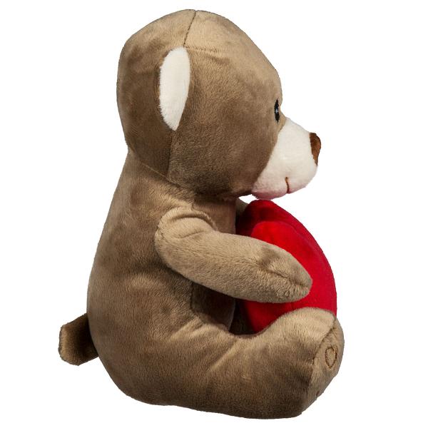 Bamse med Hjerte 18 cm