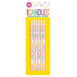 Kakelys Rosa Hippie 12-pakning