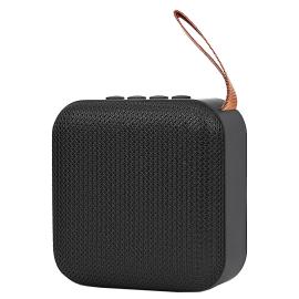 Firkantet Bluetooth Høyttaler Svart