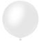 Latexballonger Ugjennomsiktig Satin Hvit