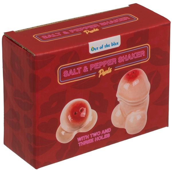 Strøbøsse Penis 6,5 cm 2-pakning