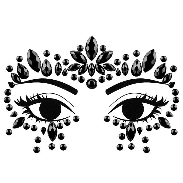 Face Jewels Svart A