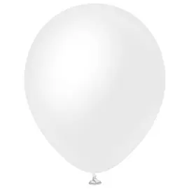 Latexballonger Satin Hvit 25-pakning