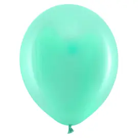 Rainbow Sm&aring; Latexballonger Pastell Mintgr&oslash;nne 100-pakning